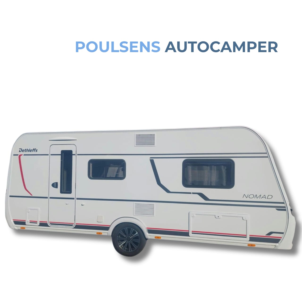 Vue extérieure de la Dethleffs Nomad 490 EST 2026